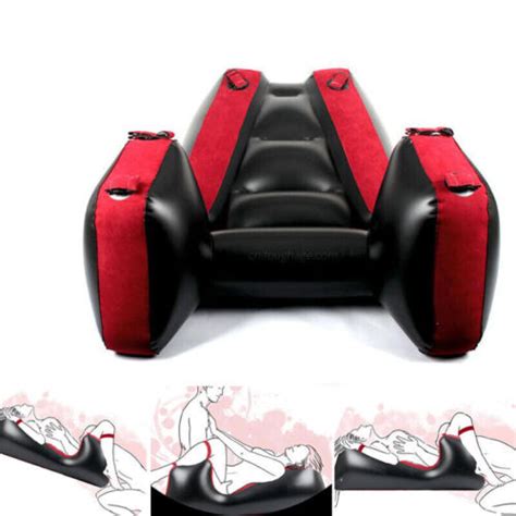 Sexual Inflatable Sofa With Cuff Kit Sex Furniture Bdsm Open Leg