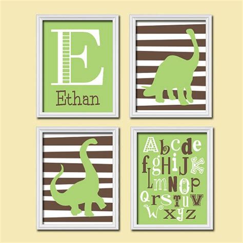 Dinosaurs Alphabet Poster From A To Z Big Poster 13×19 Inches Etsy