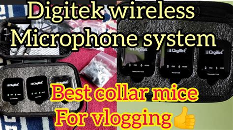 Digitek Dwn Dual Wireless Microphone Unboxing And Review Digitek