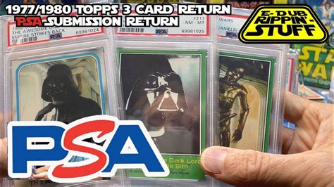 Psa Return Of Vintage Star Wars Cards A C Po Golden Rod Being One