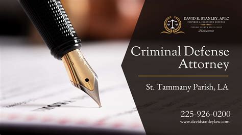 Criminal Defense Attorney St. Tammany Parish, LA - Baton Rouge Criminal ...