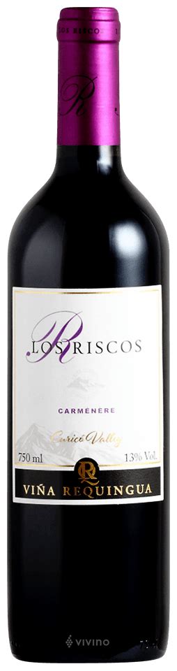 Los Riscos Carmenere Red Wine , 750 ml — Goisco.com