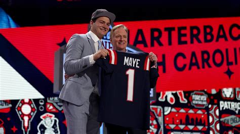 Patriotas Nueva Inglaterra Eligen A Drake Maye En Draft Nfl