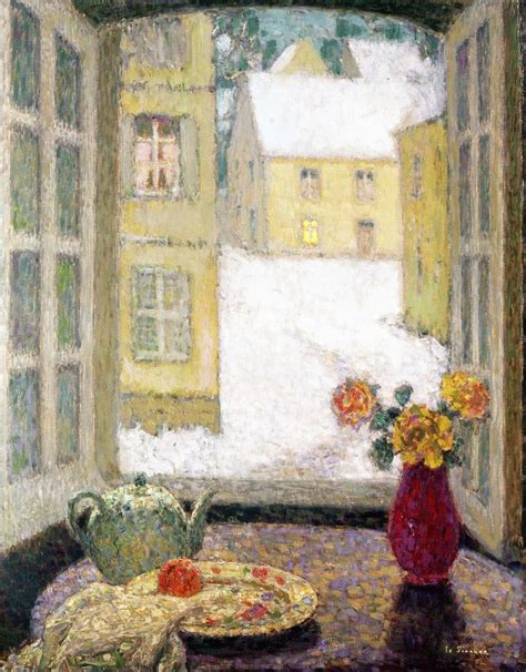 Henri Le Sidaner La Table Devant La Fen Tre Versailles