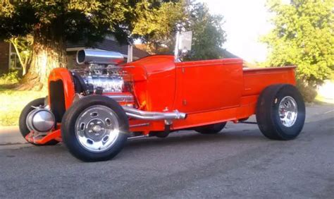 1929 Ford Roadster Pickup Blown Vintage Hot Rod For Sale Photos