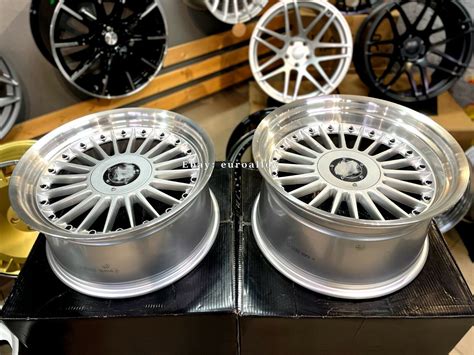 New 18 Inch 5x120 ALPINA Style Deep Dish SILVER Wheels For BMW E60 E34