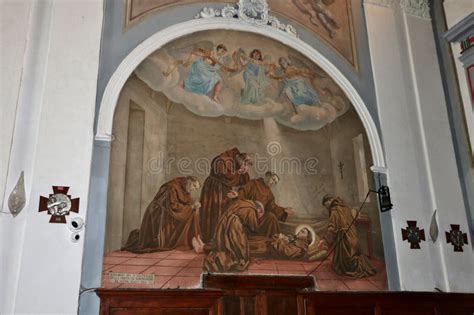 Vinchiaturo Affresco Della Morte Di San Bernardino Realizzato Da