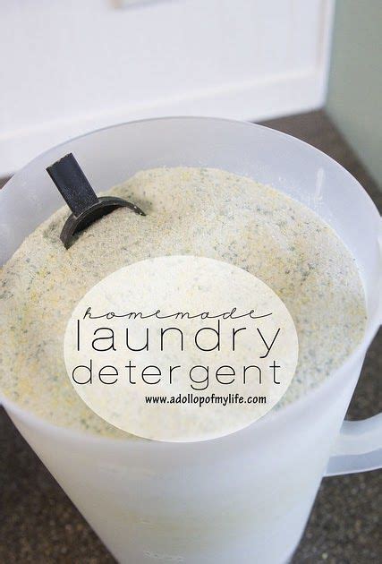 Homemade laundry detergent – Artofit