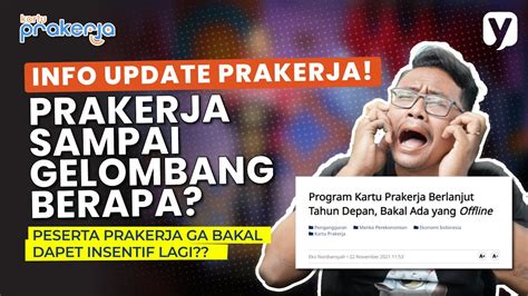 BUKAN LAGI PROGRAM BANSOS APAKAH PRAKERJA AKAN HILANGKAN INSENTIF