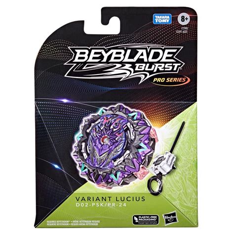 Beyblade Burst Pro Series Variant Lucius Spinning Top Starter Pack ...