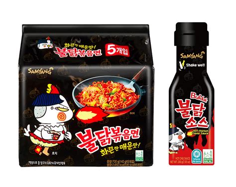 Buy Samyang Hot Original Chicken Spicy Black Chicken Ramen 5packs And 1