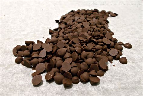 gocce  cioccolato fatte  casa ricetta base dolce alice nella