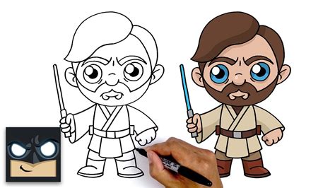 How To Draw Obi Wan Kenobi Star Wars Episode