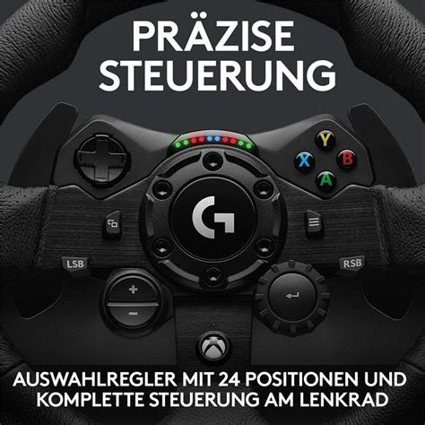 Logitech G Steering Wheel And Pedals For Xbox One And Pc