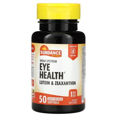 Sundance Vitamins Broad Spectrum Eye Health Quick Release Softgels