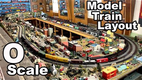 Large O Gauge Model Train Layout At Williams Grove Historical Steam