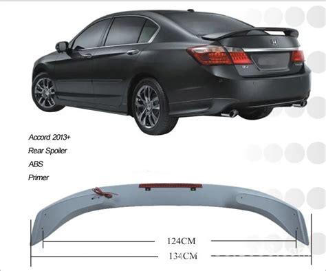 Wholesale Rear Wing Car Spoilers For Honda Accord Inspire 2008 2013