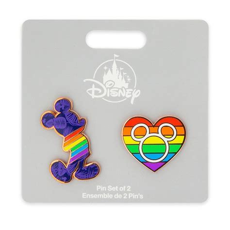 Rainbow Disney Collection Mickey Mouse Pin Set Disney Pins Blog