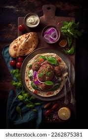 Middle Eastern Falafel Arabic Food Stock Photo 2262875381 | Shutterstock