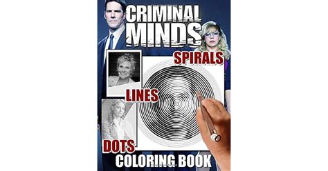 Criminal Minds Dots Lines Spirals Coloring Book By Adam Mika