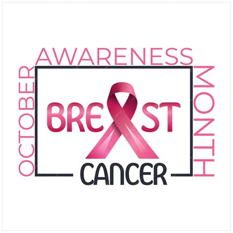 Premium Vector Breast Cancer Awareness Campaign Vector Poster Design