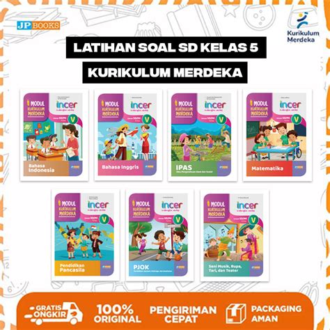 Jual Jp Books Buku Siswa Sekolah Modul Incer Latihan Soal Kunci Jawaban Sd Kelas 5