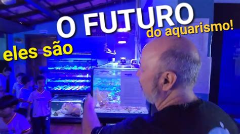 o FORMADOR DE AQUARISTAS Visita ao Mundo das Águas Acqua Marine em