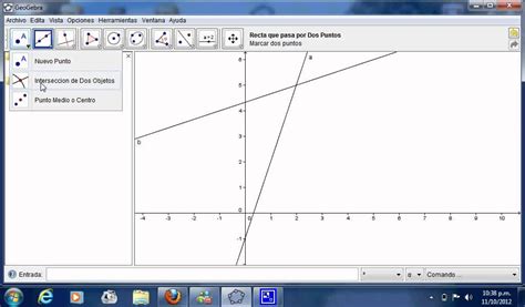 Sistema De Ecuaciones Lineales Con Geogebra Youtube