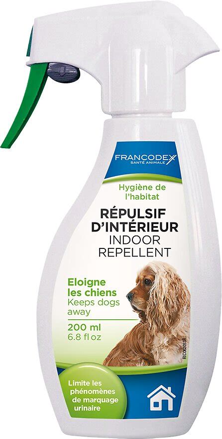 Répulsif d intérieur FRANCODEX chien 200ml Bricomarché