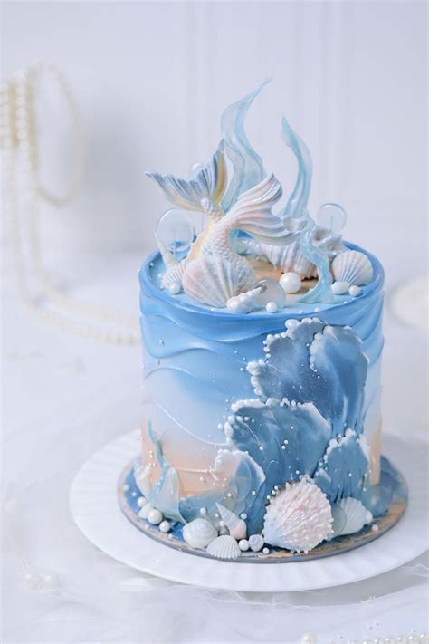 Pin By Eden Lecea On Cake Designs And Inspo Ocean Birthday Cakes