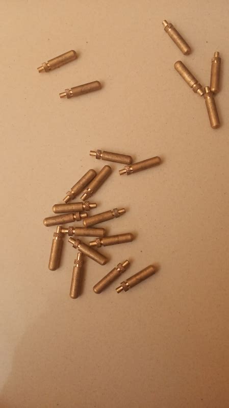 Golden Brass Electrical Pins At Best Price In Jamnagar Shakti Brass