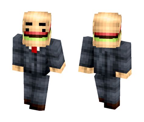 Download Burger Face Minecraft Skin For Free Superminecraftskins