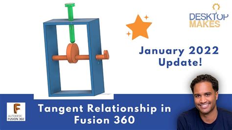 Fusion 360 S Brand New Tangent Relationship Youtube