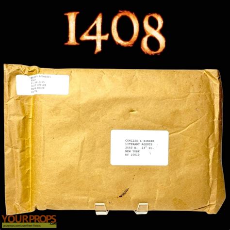 1408 1408 Manuscript And Envelope Original Movie Prop