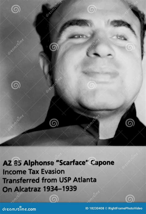 Al Capone editorial stock photo. Image of displeased - 18230408