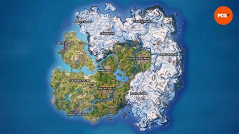 Fortnite Chapter 5 Season 1 map