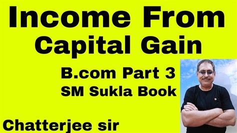 2 Income From Capital Gain B Part 3 HC Mehrotra Book Session 2020