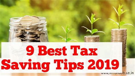 9 Best Tax Saving Tips 2019 Top Tax Saving Tips 2019 Top Tax Saving Plan 2019 Youtube