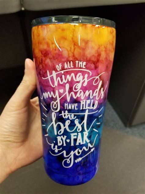 Alcohol Ink Tumbler Cup Designs Pinterest Tumbler Cricut And