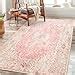 Amazon Castage Pink Rug X Washable Area Rugs For Bedroom Living