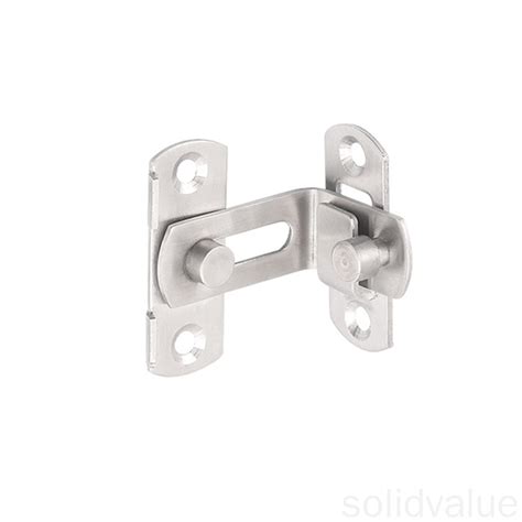 Flip Door Latch 90 Degree Heavy Duty Stainless Steel Bar Gate Latches Toilet Doors And Windows