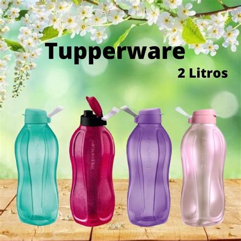 Garrafa 2 Litros Tupperware Original Shopee Brasil