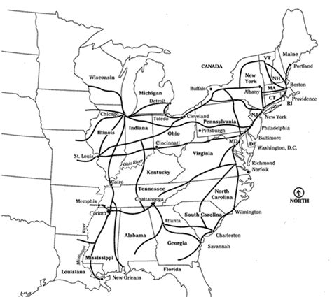 Maps of the railroad | Railroads & Steam Locomotives