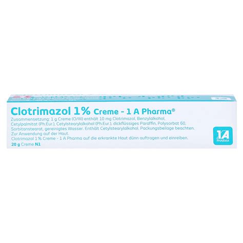 Clotrimazol Creme A Pharma Gramm N Medpex