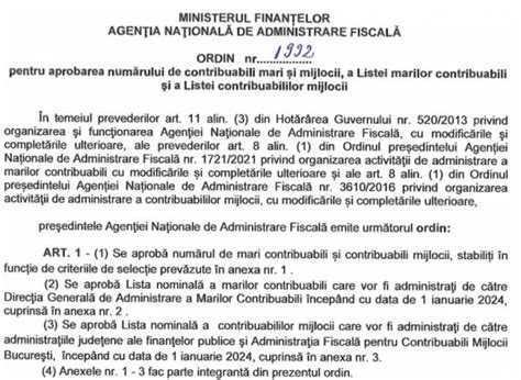 Oficial Listele Contribuabililor Mari Si Mijlocii Au Fost Publicate De