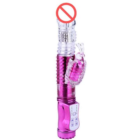 Usb Rechargeable Butterfly Rabbit Vibrator Modes Rotating Thrusting