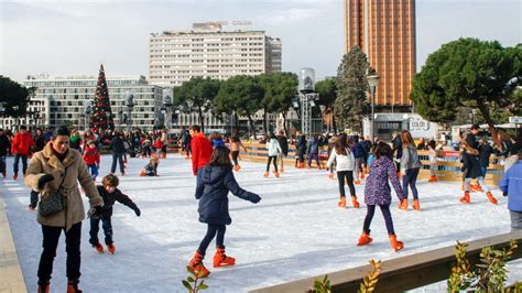 Navidad Sobre Hielo Estas Son Las Pistas De Patinaje De Madrid