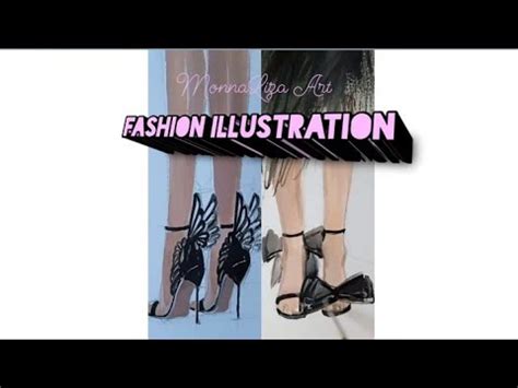 Fashion Illustration Sketch Schizzi Disegna Le Scarpe Drawing In