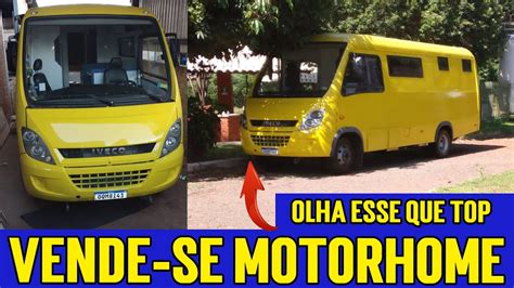 Espetacular Motorhome Micro Onibus Iveco C Muito Bonito Venda