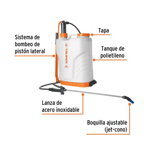 Fumigador De L Manual De Mochila Truper